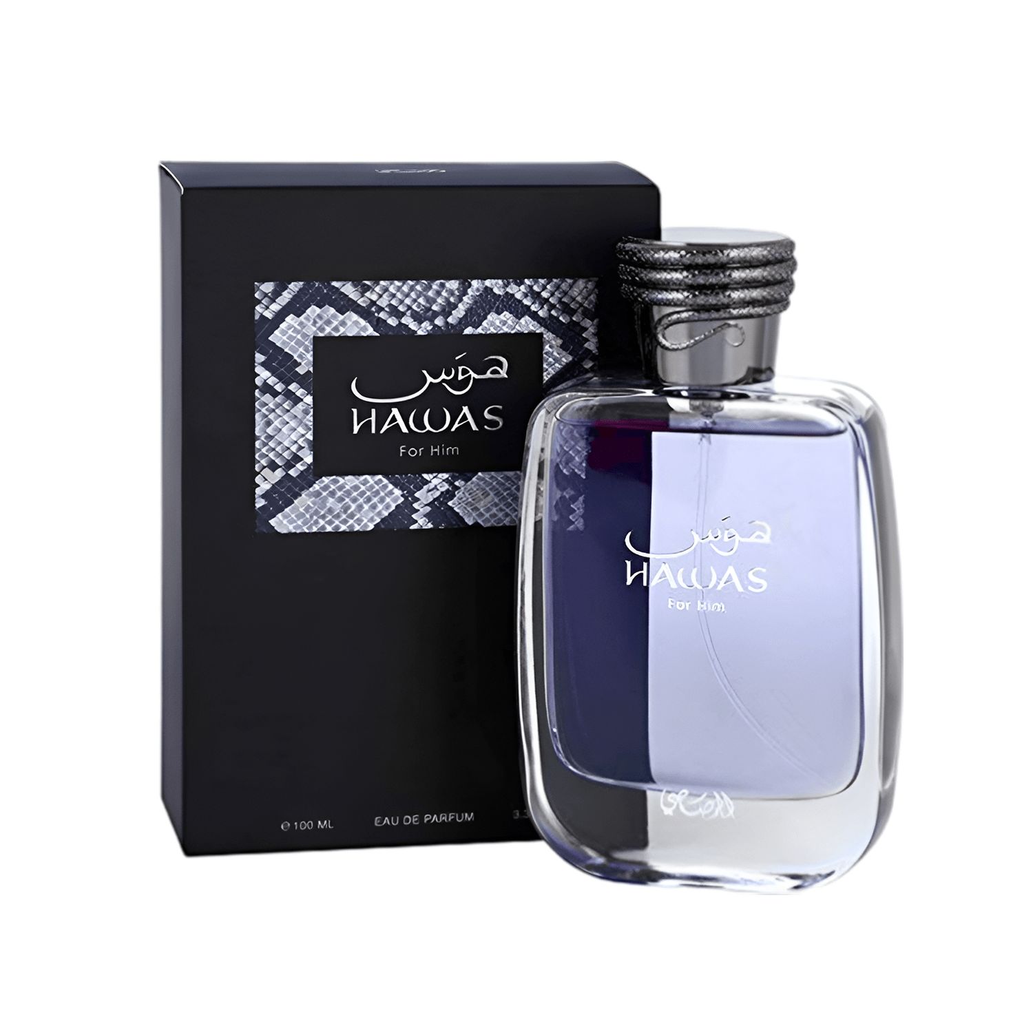 Rasasi Hawas For Him perfume bottle
